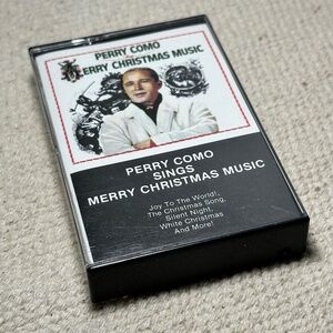 Perry Como Sings Merry Christmas Music Cassette Tape Holiday Classics- VERY GOOD